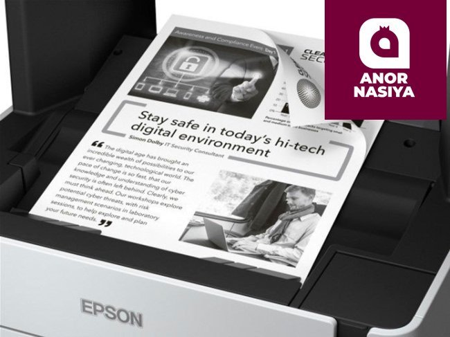 Купить принтер Epson M2170 (A4, 39 стр/мин, 1 краска, струйное МФУ, LCD, USB2.0, двусторонняя печать) в Ташкенте