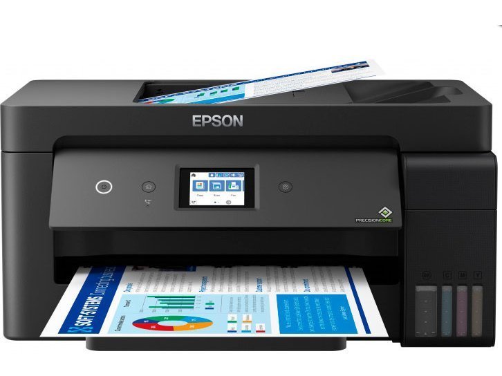 Epson L14150 (A4, струйное МФУ, 33стр/мин, 5760 optimized dpi, 4краски, USB2.0, WiFi)