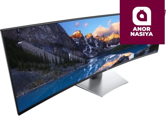 Купить монитор Dell - 49" UltraSharp U4919DW Gaming Monitor, IPS, 60Hz, 1mc, UHD (5120x1440) 4K, HDMI+DP+TypeC, USB, White в Ташкенте