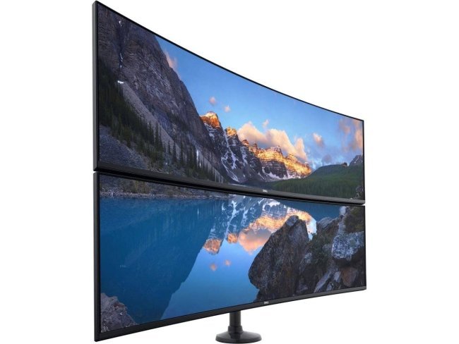Купить монитор Dell - 49" UltraSharp U4919DW Gaming Monitor, IPS, 60Hz, 1mc, UHD (5120x1440) 4K, HDMI+DP+TypeC, USB, White в Ташкенте