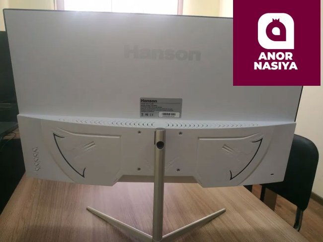 Купить монитор Hanson - 24" XS2400C Curved Monitor, IPS, 75Hz, FHD (1920x1080), VGA+HDMI (без рамки) White/Black в Ташкенте