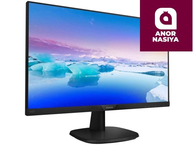 Купить монитор Philips - 27" 273V7QDSB/01 LED Monitor, IPS, 60Hz, 5mc, FHD (1920х1080), VGA, HDMI в Ташкенте