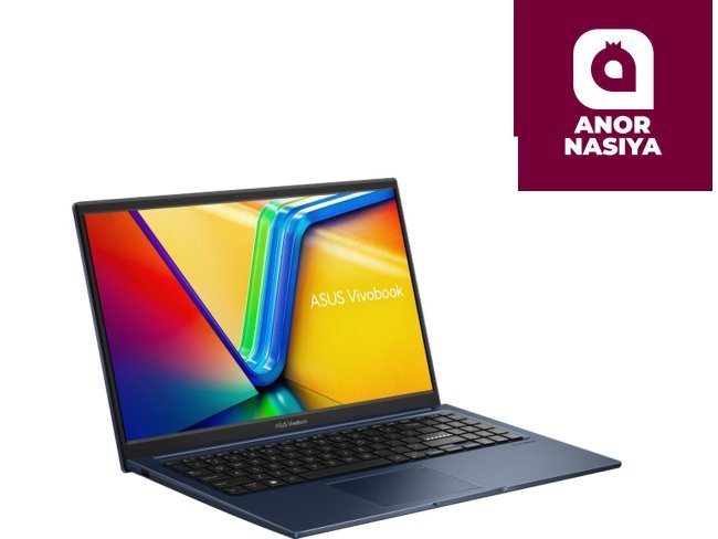 ASUS VIVOBOOK X1504V | Core™ i3-1315U | DDR4 4GB | SSD 512GB | 15.6" FHD | QUIET BLUE 