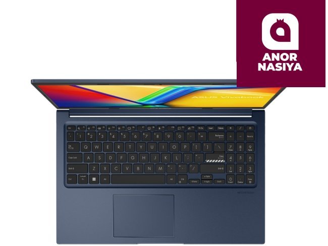 ASUS VIVOBOOK X1504V | Core™ i3-1315U | DDR4 4GB | SSD 512GB | 15.6" FHD | QUIET BLUE 