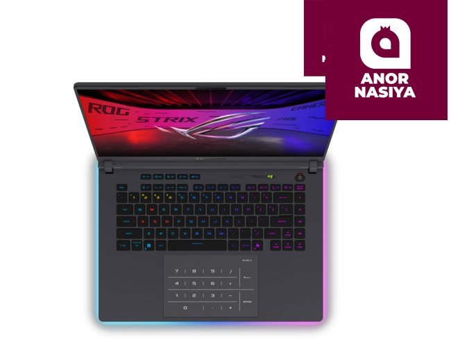 ASUS ROG STRIX G16 G615 | ULTRA 9-275HX | DDR4 32GB | SSD 2000GB | RTX5070Ti 12GB | 16" 240Hz w11 