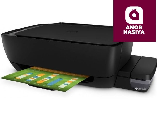 Купить ноутбук МФУ HP - Ink Tank 415 <Z4B53A> (СНПЧ, принтер/ сканер/ копир, А4, 8/5 стр/мин, USB, WiFi) в Ташкенте