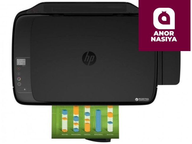 Купить ноутбук МФУ HP - Ink Tank 415 <Z4B53A> (СНПЧ, принтер/ сканер/ копир, А4, 8/5 стр/мин, USB, WiFi) в Ташкенте