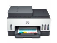 HP - Smart Tank 750 Wireless AiO <6UU47A> (A4, 15 стр/мин, 128Mb, струйное МФУ, LCD, USB2.0, WiFi, двуст.печать, ID Copy, закрытый лоток, ADF, Ethernet)