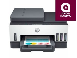 HP - Smart Tank 750 Wireless AiO <6UU47A> (A4, 15 стр/мин, 128Mb, струйное МФУ, LCD, USB2.0, WiFi, двуст.печать, ID Copy, закрытый лоток, ADF, Ethernet)