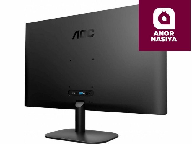 Купить монитор AOC - 27" 27B2H LED Monitor, IPS, 75Hz, 4mc, FHD (1920х1080), VGA, HDMI в Ташкенте