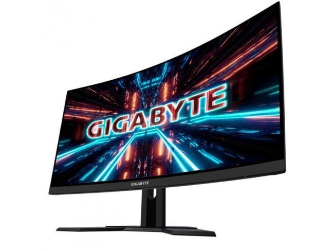 Купить монитор Gigabyte - 27" G27F A-EK  Curved Gaming Monitor, VA, 165z, 1mc, FHD ( 1920x1080), HDMI, DisplayPort, Speaker, Black в Ташкенте