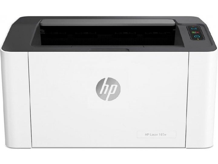 HP - Laser 107W <4ZB78A> (A4, 20 стр/мин, 64Mb, USB2.0, WiFi)