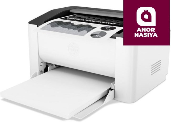 Купить лазерный принтер HP - Laser 107W <4ZB78A> (A4, 20 стр/мин, 64Mb, USB2.0, WiFi) в Ташкенте