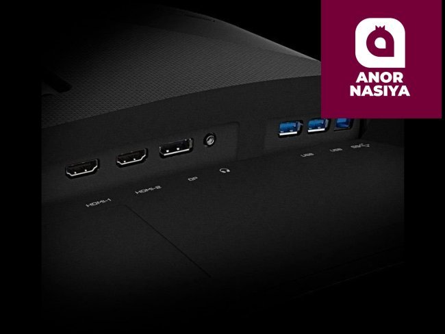 Купить монитор Gigabyte - 27" G27FС A-EK  Curved Gaming Monitor, VA, 165z, 1mc, FHD ( 1920x1080), HDMI, DisplayPort, Speaker, Black в Ташкенте