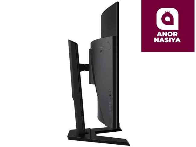 Купить монитор Gigabyte - 32" G32QC-EK Curved Gaming Monitor, VA, 165z, 1mc, QHD (2560x1440), 2K, HDMI, DisplayPort, KVM, USB, Black в Ташкенте