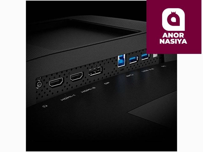 Купить монитор Gigabyte - 32" G32QC-EK Curved Gaming Monitor, VA, 165z, 1mc, QHD (2560x1440), 2K, HDMI, DisplayPort, KVM, USB, Black в Ташкенте