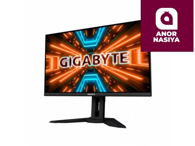 Купить монитор Gigabyte - 32" M32Q-EK Gaming Monitor, IPS, 144z, 1mc, QHD (2560x1440), 2K, HDMI, DisplayPort, USB, Black в Ташкенте