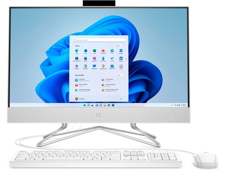 HP 24-df1038ur (Intel i5-1135G7/ DDR4 8GB/ SSD 512GB/ 23,8 FHD IPS/ Intel Iris Xe Graphics/ No DVD/ key + mouse/W10/RU) White (516S3EA)