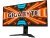 Купить монитор Gigabyte - 34" M34WQ-EK Gaming Monitor, IPS, 144z, 1mc, UHD (3440 х 1440), HDMI, DisplayPort, Type C, Black в Ташкенте