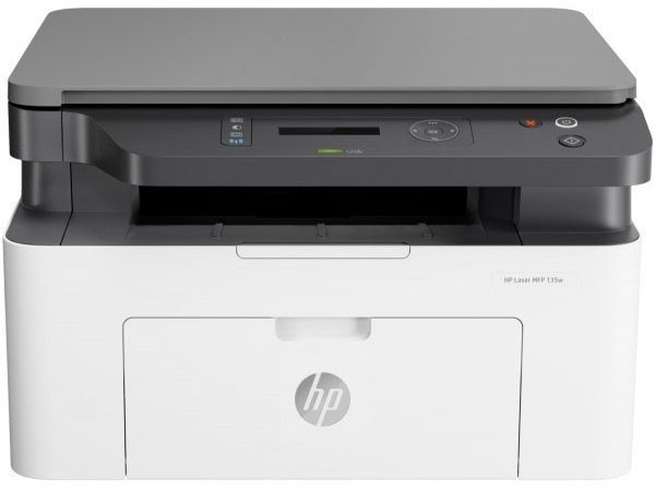 HP - Laser MFP 135w <4ZB83A> (A4, 20стр/мин, 128Mb, МФУ, LCD, USB2.0, WiFi)
