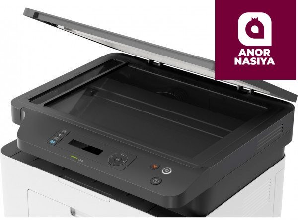 Купить лазерный принтер HP - Laser MFP 135w <4ZB83A> (A4, 20стр/мин, 128Mb, МФУ, LCD, USB2.0, WiFi) в Ташкенте для офиса