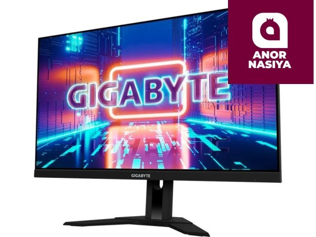 Купить монитор Gigabyte - 28" M28U-EK KVM Gaming Monitor, IPS, 144z, 1mc, UHD (3440 х 1440), HDMI, DisplayPort, Type C, USB, Black в  Ташкенте