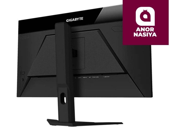 Купить монитор Gigabyte - 28" M28U-EK KVM Gaming Monitor, IPS, 144z, 1mc, UHD (3440 х 1440), HDMI, DisplayPort, Type C, USB, Black в  Ташкенте