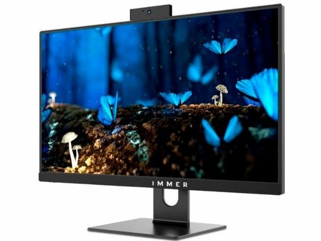 Моноблок IMMER Core i3-10110 | DDR4 8GB | SSD 256GB NVMe | 24" FHD I Webcame