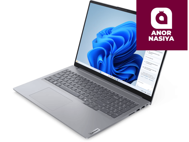 LENOVO THINKBOOK 16 G7 IML | CORE™ ULT 5-125U | DDR4 8GB | SSD 512GB | 16" WUXGA | ARCTIC GREY | BAG 