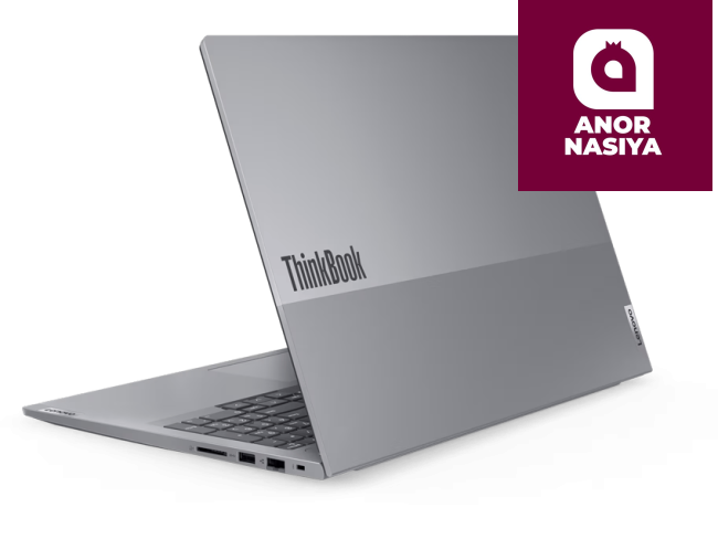 LENOVO THINKBOOK 16 G7 IML | CORE™ ULT 5-125U | DDR4 8GB | SSD 512GB | 16" WUXGA | ARCTIC GREY | BAG 