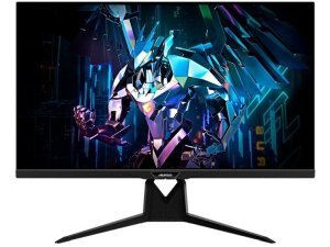 Aorus - 32" FI32Q-EK Gaming Monitor, IPS, 165Hz, 1mc, QHD (2560x1440), 2K, HDMI, DisplayPort, USB, RGB, Black