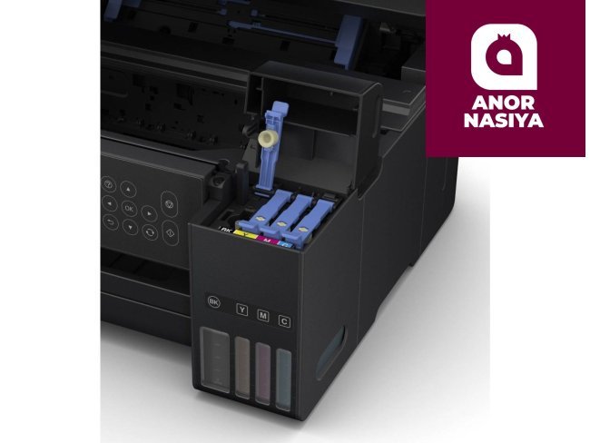 Купить принтер Epson L4160 (A4, струйное МФУ, CR, LCD, 33стр/мин, 5760 optimized dpi, 4краски, USB2.0, WiFi, двусторонняя печать) в Ташкенте