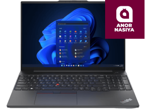 LENOVO THINKPAD E16 G1 | Core™ i7-1355U | DDR4 16GB | SSD 512GB | 16'' WUXGA IPS | TOUCH  