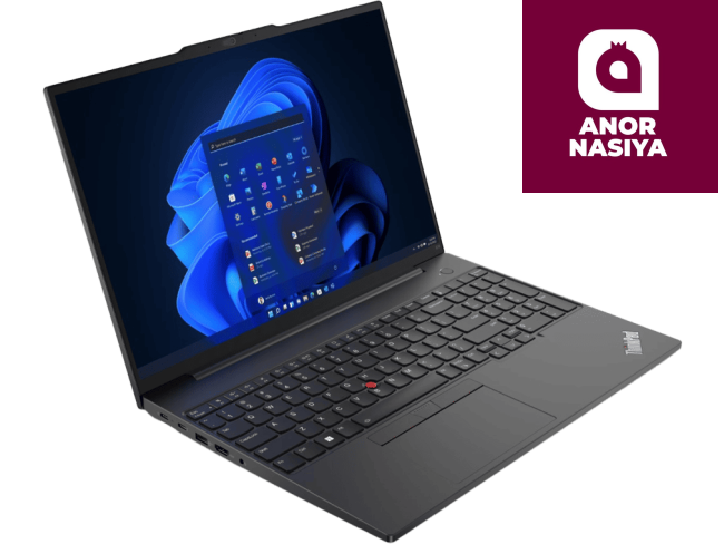 LENOVO THINKPAD E16 G1 | Core™ i7-1355U | DDR4 16GB | SSD 512GB | 16'' WUXGA IPS | TOUCH  