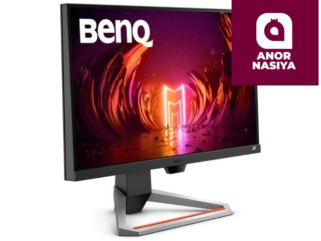 Купить игровой монитор в Ташкенте BENQ - 25" MOBIUZ EX2510S Gaming Monitor, IPS, 1mc, 165hz, FHD (1920x1080), HDMI+DP, Black 