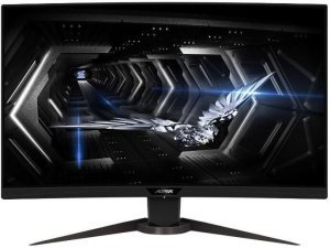 Aorus - 27" CV27Q-EK Curved Gaming Monitor, VA,  165Hz, 1mc, QHD (2560x1440), 2K, HDMI, DisplayPort, USB, RGB, Black