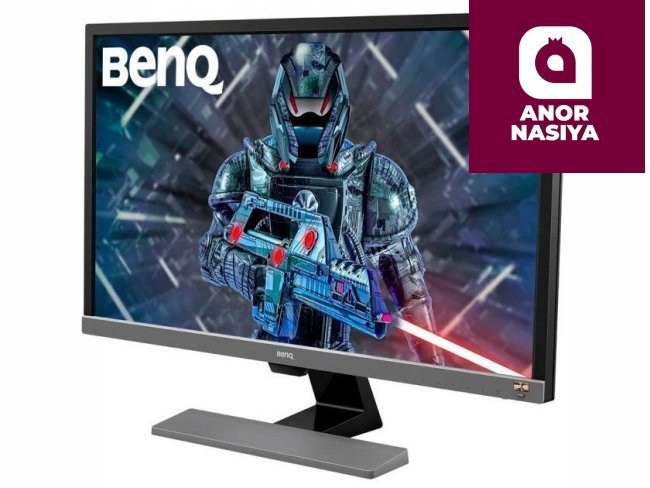 КУпить 4К монитор BENQ - 28" EL2870U Monitor, TN, 4mc, 60hz, UHD (3840x2160), 4K, HDMI+DP, Black в Ташкенте