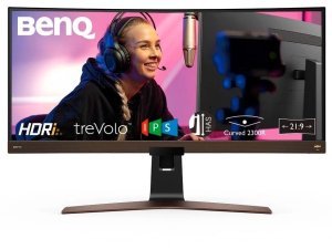 BENQ - 38" EW3880R HDR Multimedia Monitor, IPS, 5mc, 60hz, WLED (3840x1600) 4K, HDMI+DP+TypeC, audio, Brown