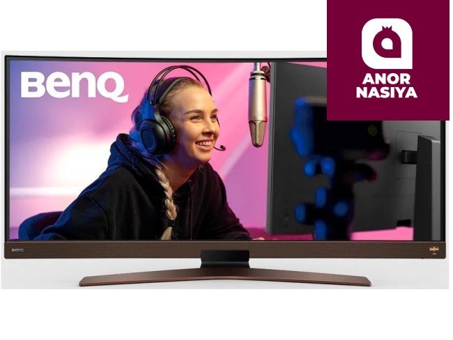 Купить монитор BENQ - 38" EW3880R HDR Multimedia Monitor, IPS, 5mc, 60hz, WLED (3840x1600) 4K, HDMI+DP+TypeC, audio, Brown в Ташкенте