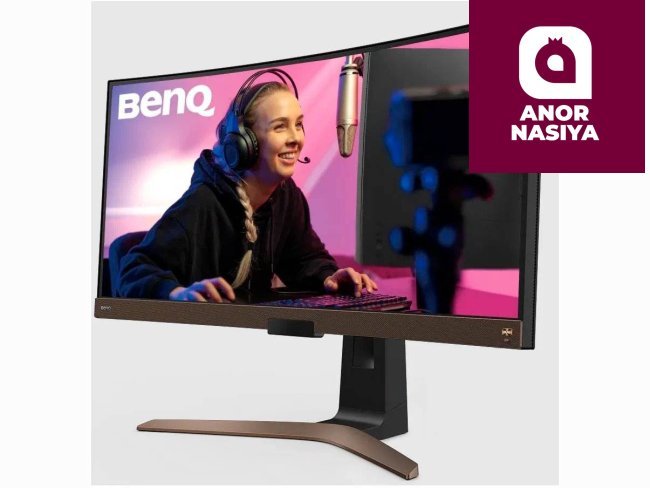 Купить монитор BENQ - 38" EW3880R HDR Multimedia Monitor, IPS, 5mc, 60hz, WLED (3840x1600) 4K, HDMI+DP+TypeC, audio, Brown в Ташкенте