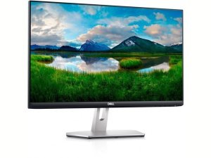 Dell - 24" S2421HN Monitor, IPS, 75Hz, 4mc, FHD (1920x1080), HDMI+VGA, Silver